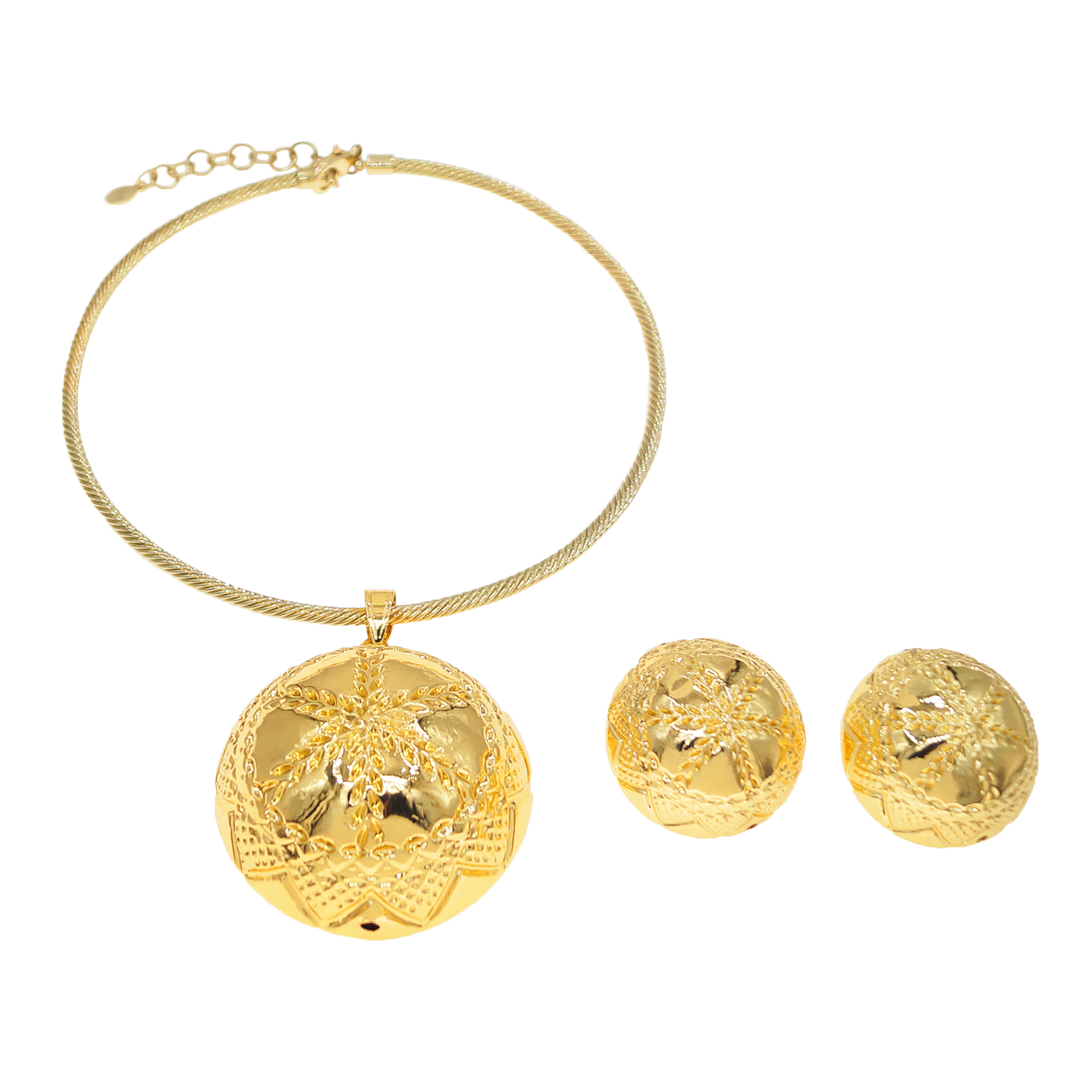 Men Accessories In Dubai - A two-piece set of hollow copper