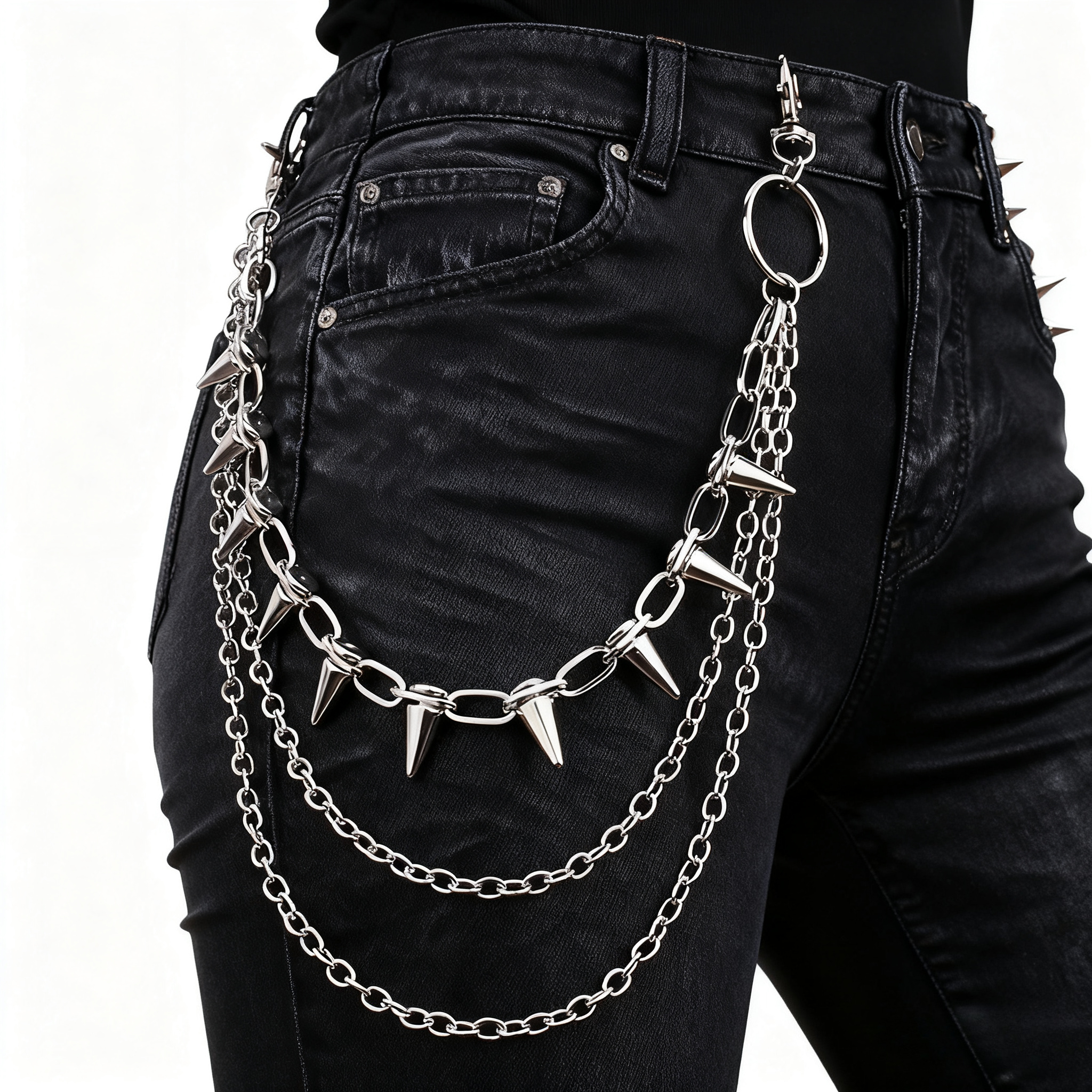 Men'S Accessories Chain - Unisex Hip Hop Punk Rock Metal