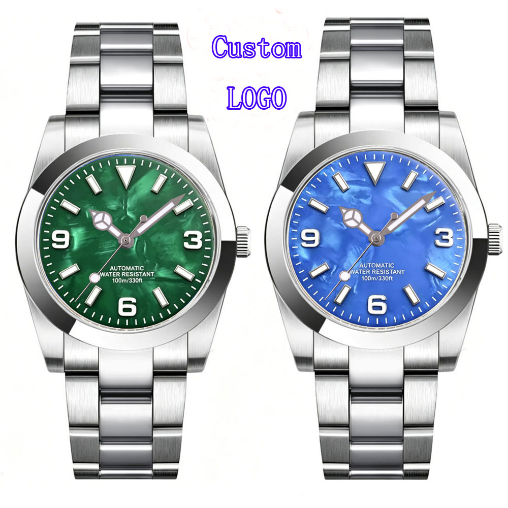 Men'S Accessories Jewelry Bracelet - Custom Logo Watch 36mm 39mm Mother
