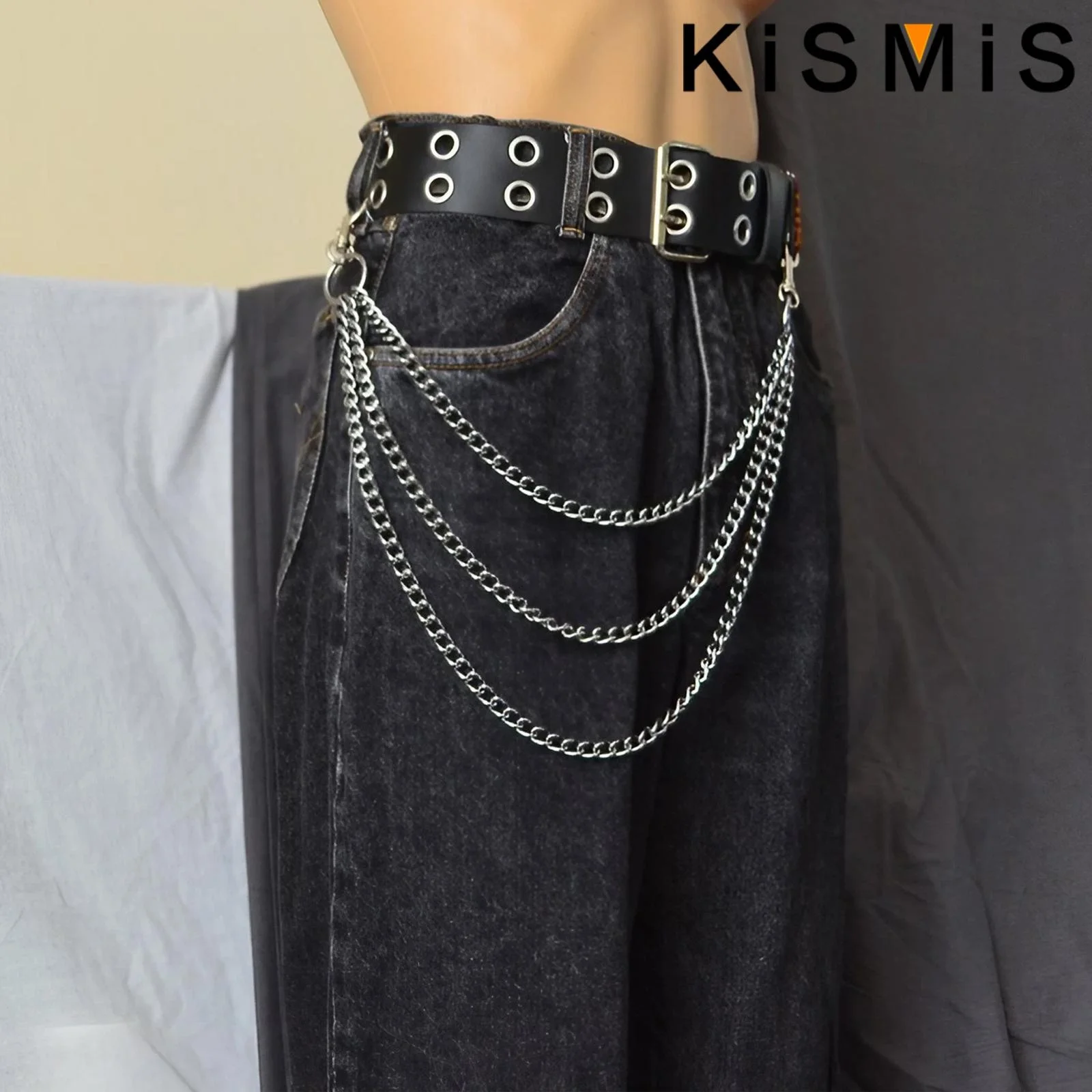Men'S Accessories Chain - 1PC Punk Style Multi Layer Keychain