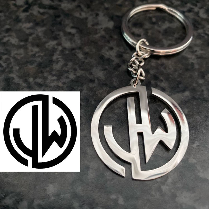 Men Accessories Name - Customized Any Logo Keychain For Women