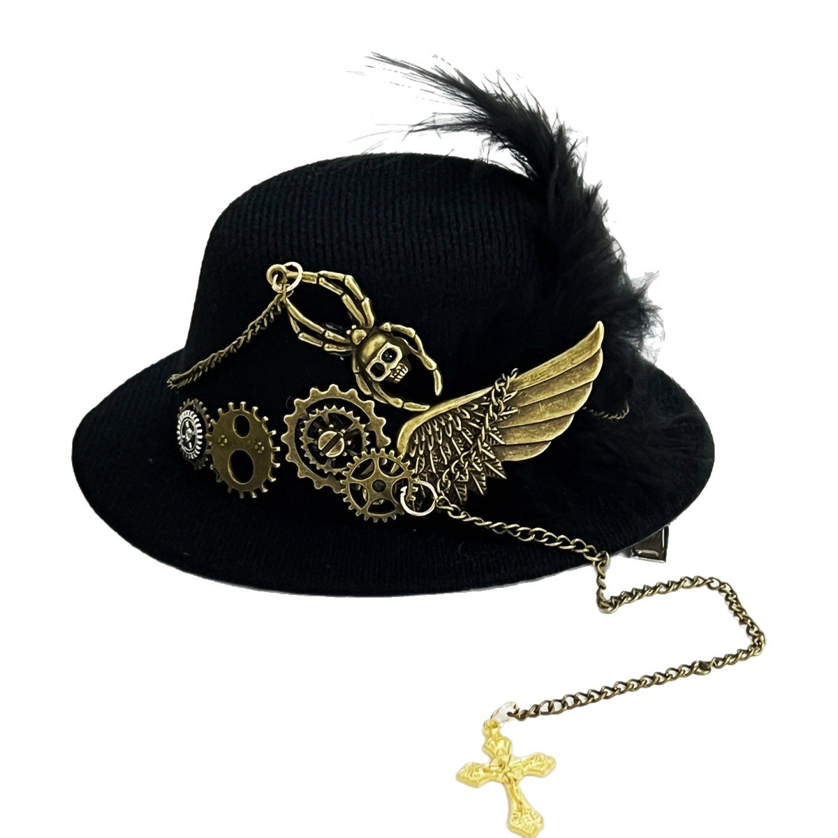 Halloween Gothic Mini Top Hat  – Men'S Victorian Accessories recenzja i cena