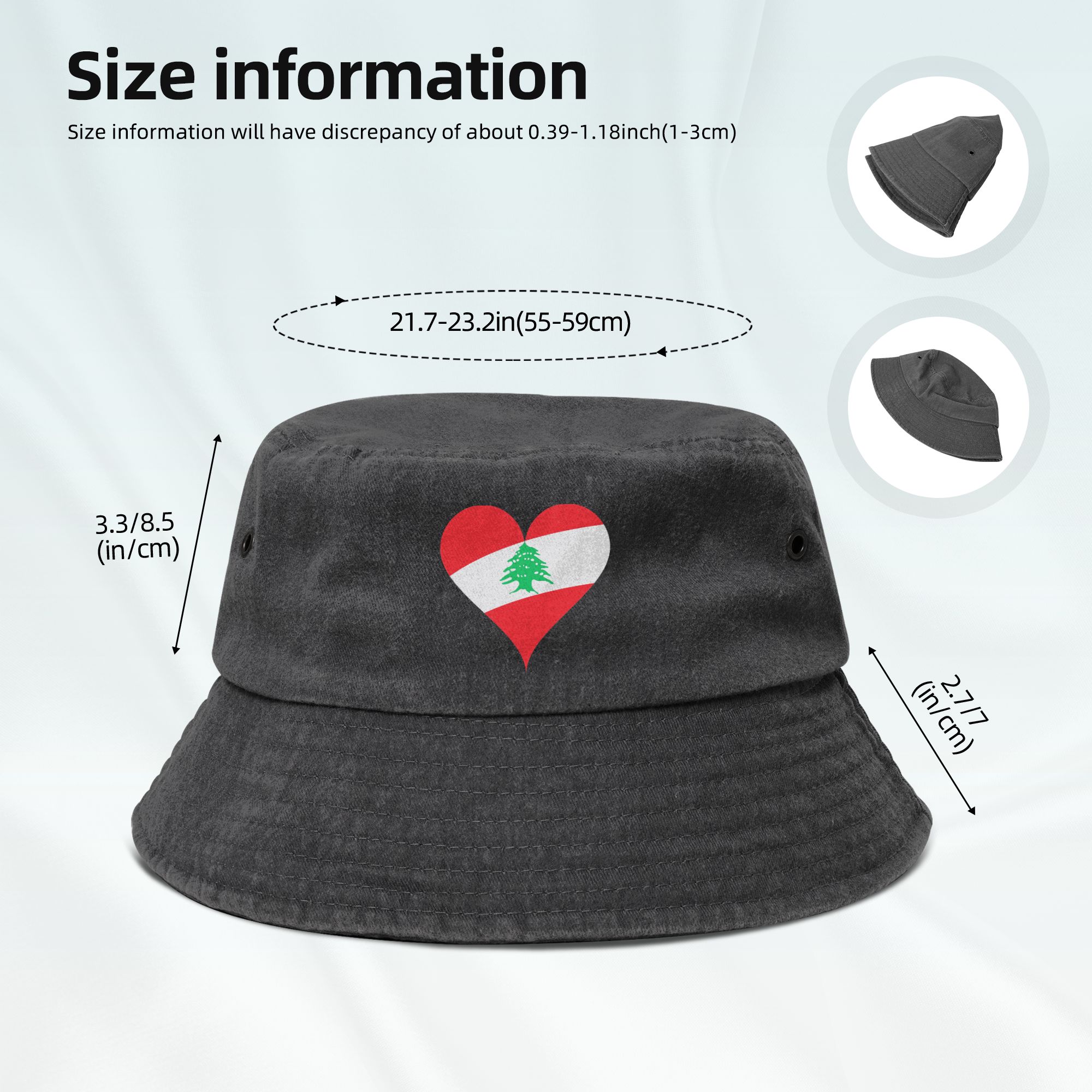 Lebanon Flag Heart Women Men B – Men Accessories Lebanon recenzja i cena