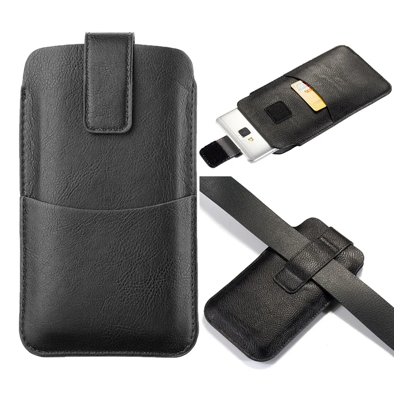 Leather Phone Holster Belt Cas – Men Accessories Pack recenzja i cena