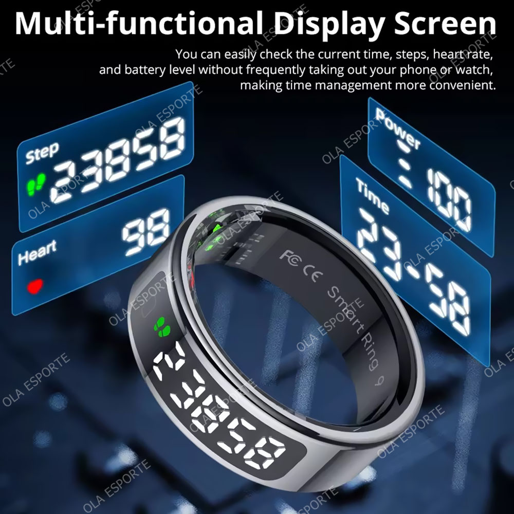 R13 Smart Ring with Display Sc – Men'S Accessories Display recenzja i cena