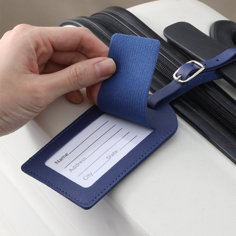 Women Men Luggage Tags PU Leat – Men Accessories Name recenzja i cena