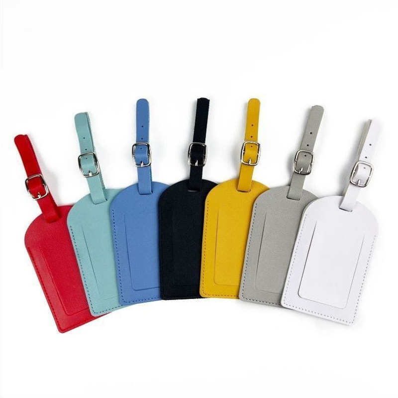 Women Men Luggage Tags PU Leat – Men Accessories Name recenzja i cena