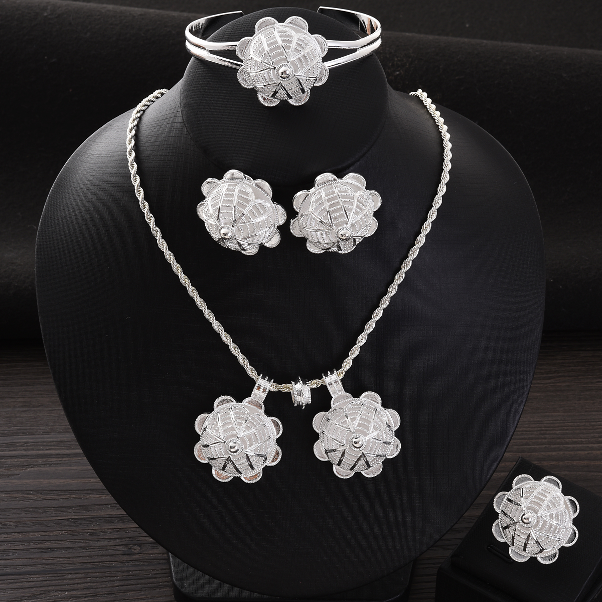 Africa Silver Color Jewelry Ac – Men Accessories In Dubai recenzja i cena