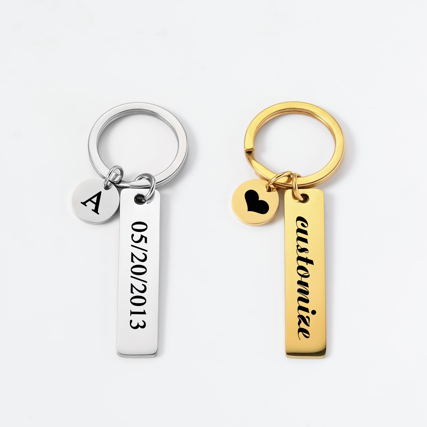1Piece Engraved Name Date Bar  – Men Accessories Name recenzja i cena