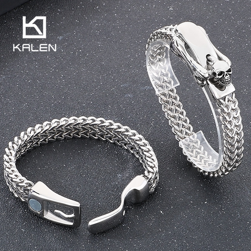 316L Stainless Steel Double Ro – Men Accessories Bd recenzja i cena