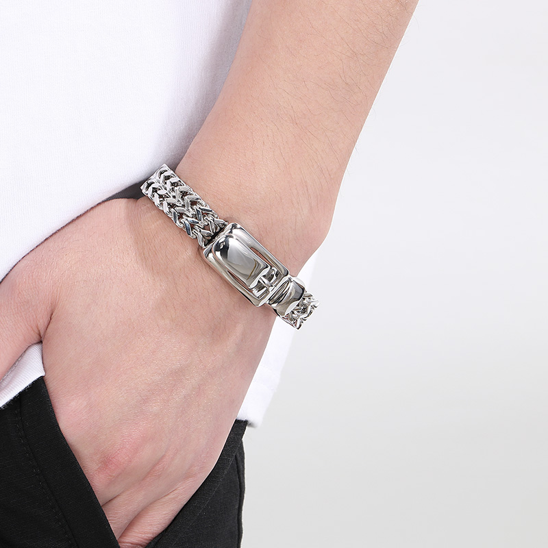 316L Stainless Steel Double Ro – Men Accessories Bd recenzja i cena