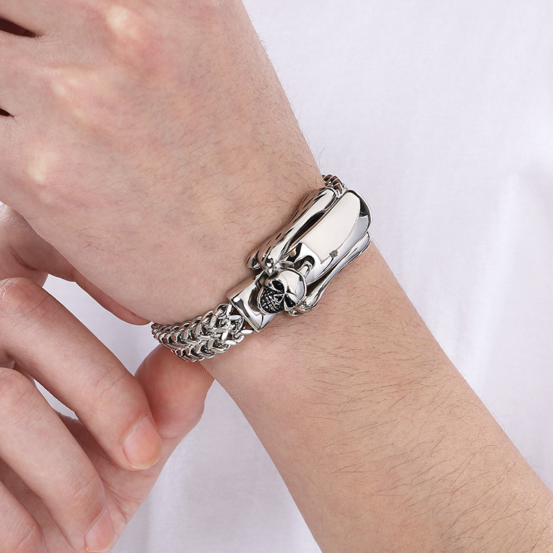 316L Stainless Steel Double Ro – Men Accessories Bd recenzja i cena