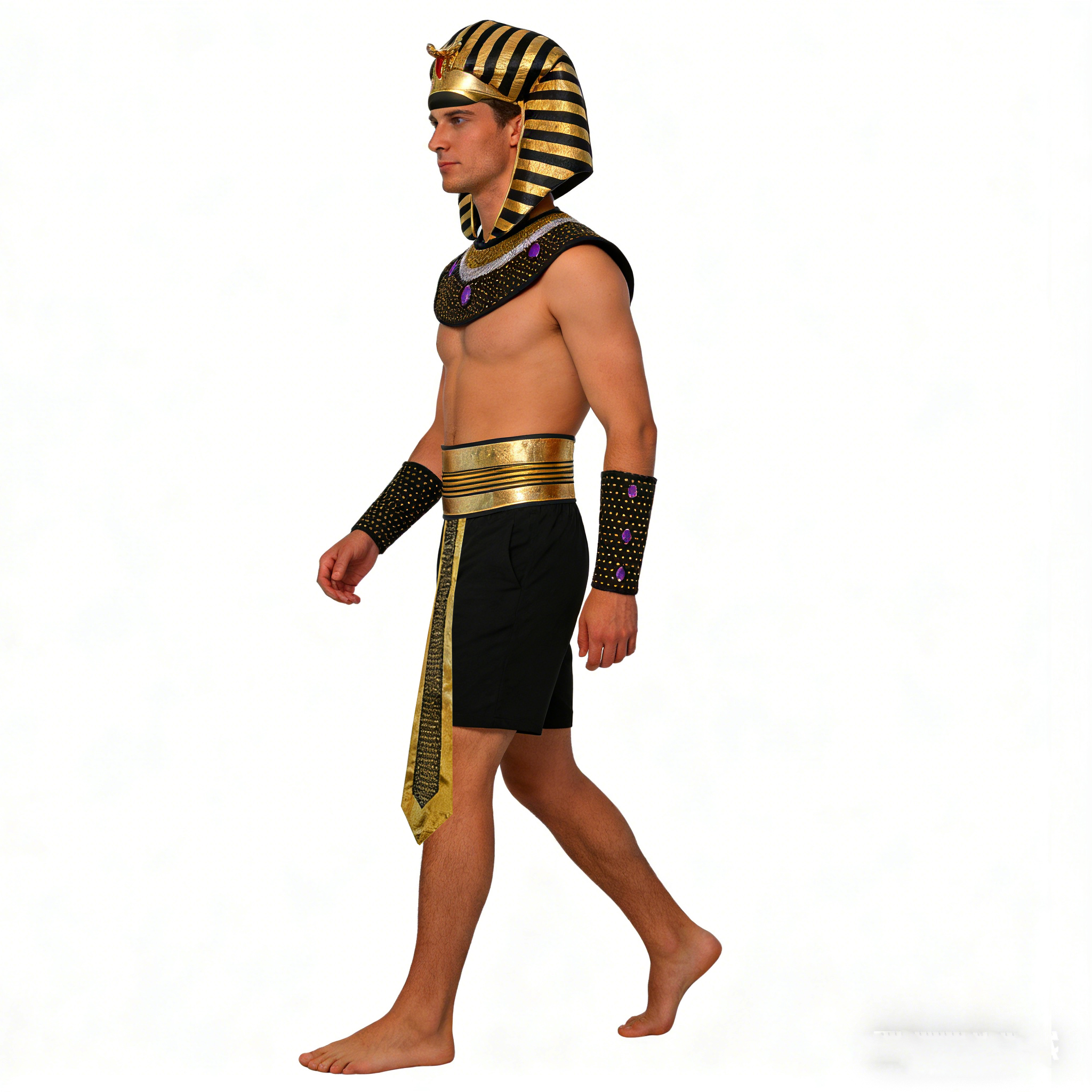 Carnival Men Costume Egyptian  – Men Accessories Egypt recenzja i cena