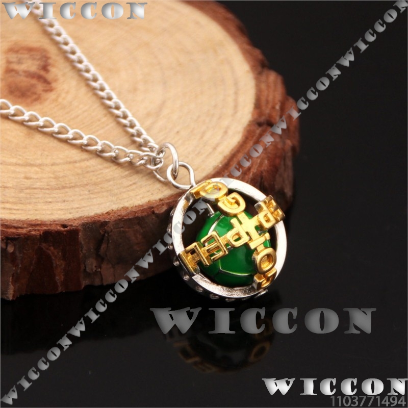 Zeppeli necklace Gyro j0 Anime – Men Accessories To Gift recenzja i cena