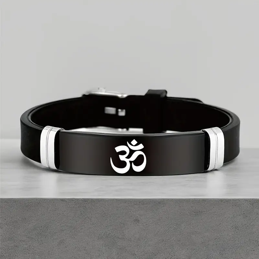 Stainless Steel Indian Sanskri – Men Accessories India recenzja i cena