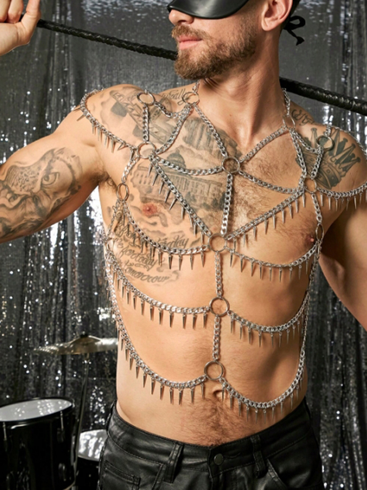 Tassels Chain Body Shoulder Se – Men'S Accessories Chain recenzja i cena