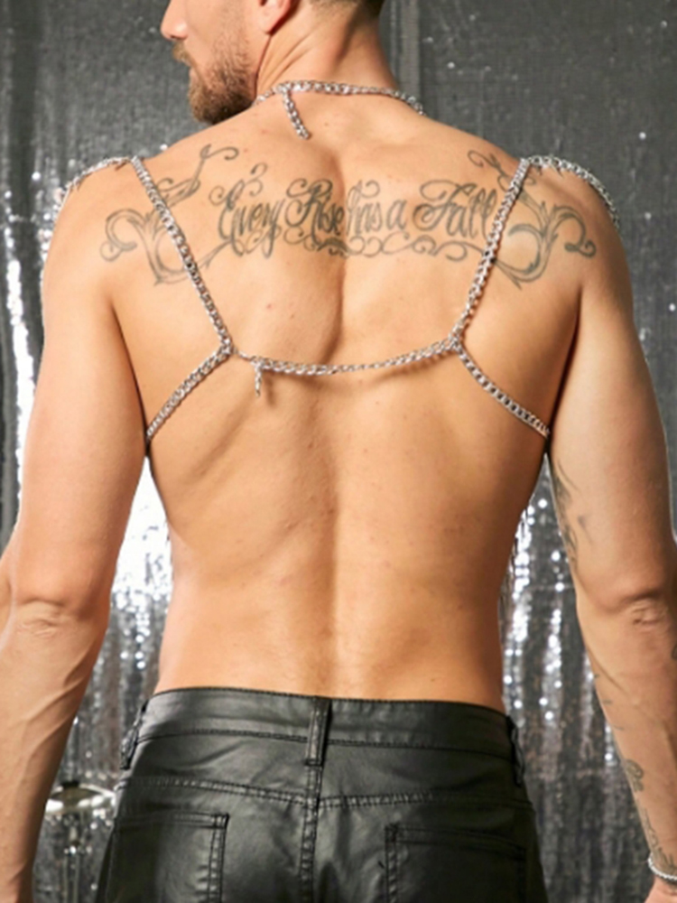 Tassels Chain Body Shoulder Se – Men'S Accessories Chain recenzja i cena