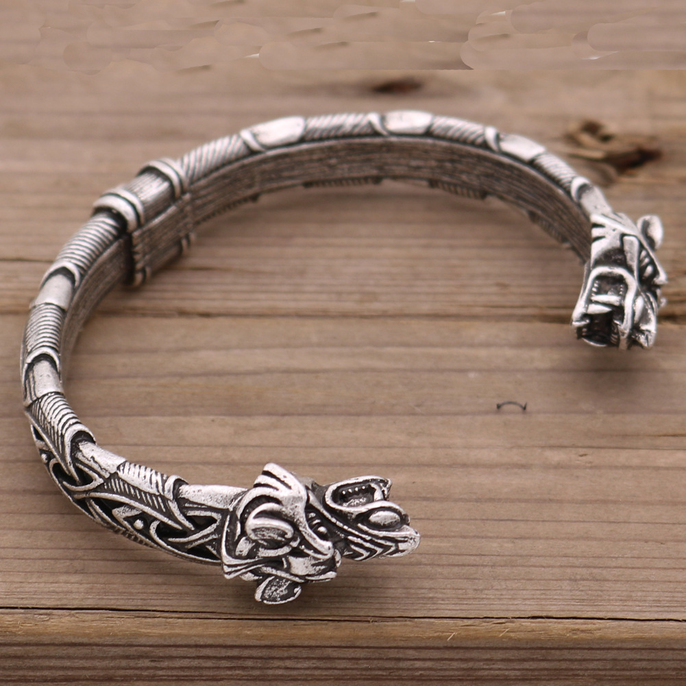 Viking Wolf Bangles Indian Jew – Men Accessories India recenzja i cena