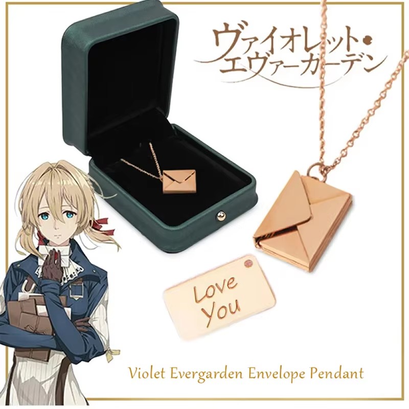 Anime Violet Evergarden Envelo – Men Accessories For Birthday Gift recenzja i cena