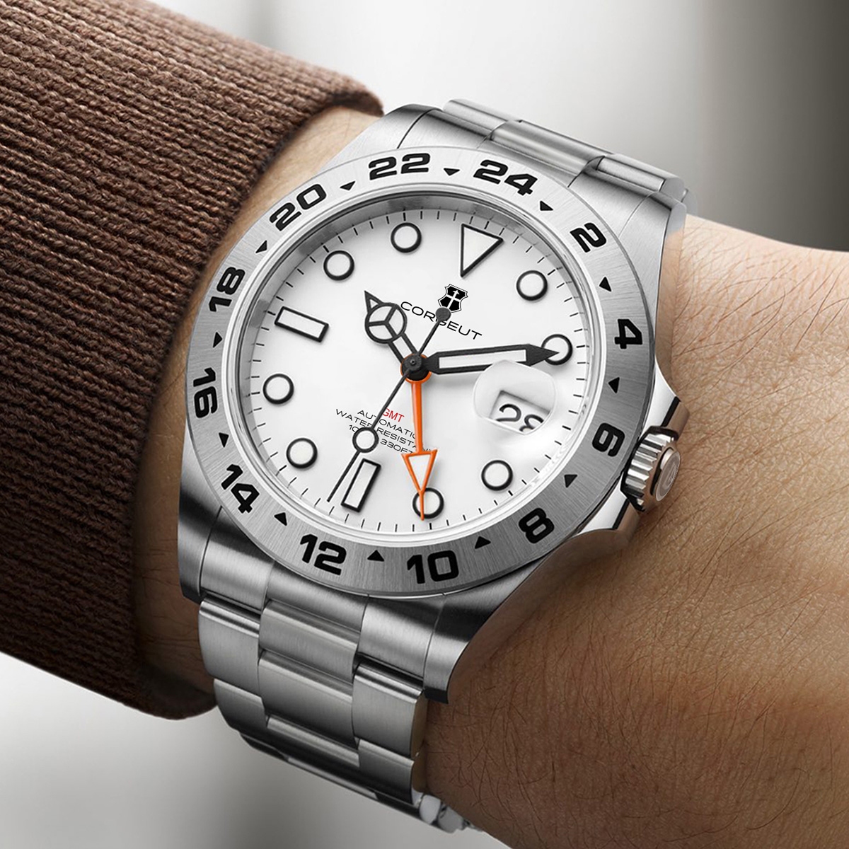 Custom Luxury 39mm NH34 Automa – Men'S Accessories Jewelry Bracelet recenzja i cena