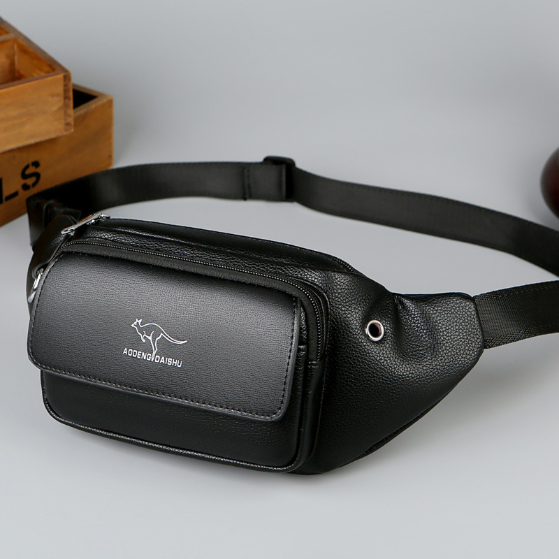 Luxury Brand Waist Bag Men Lea – Men Accessories Pack recenzja i cena