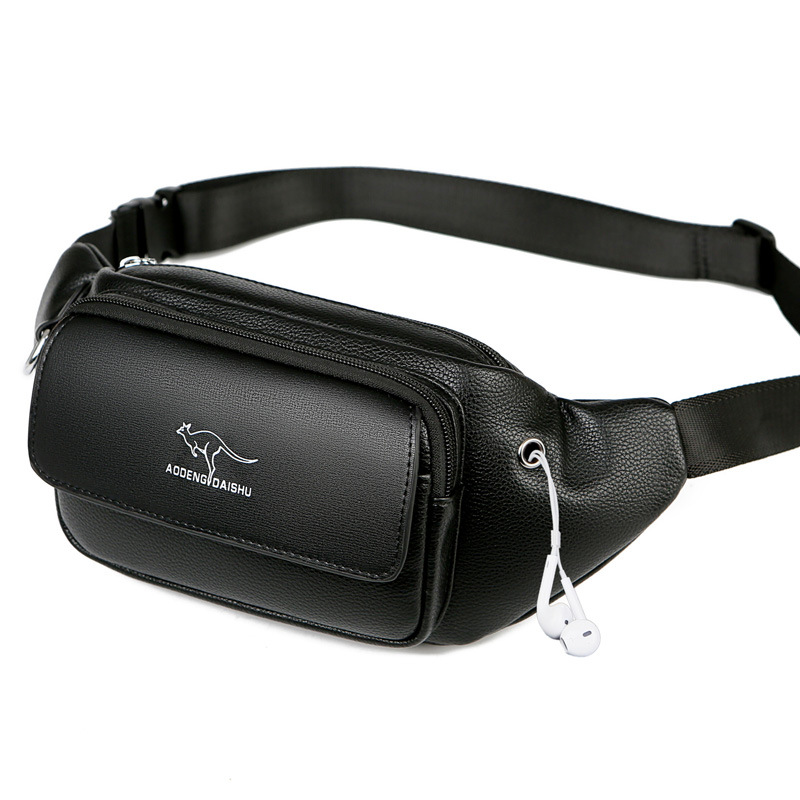 Luxury Brand Waist Bag Men Lea – Men Accessories Pack recenzja i cena