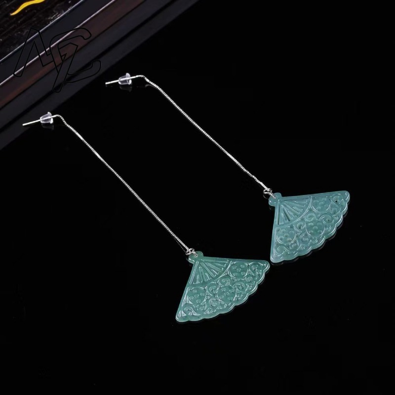 Natural Blue Water Emerald Jad – Men'S Accessories Drop Shipping recenzja i cena