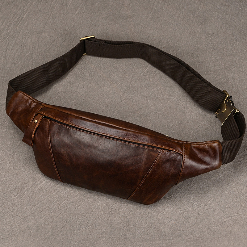 Men's Leather Chest Bags Cross – Men Accessories Pack recenzja i cena