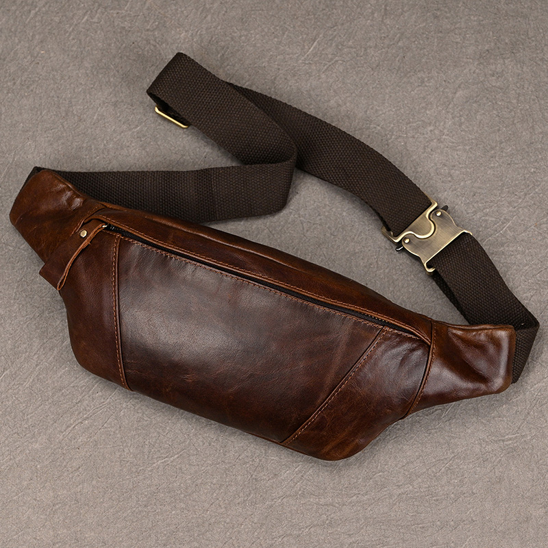 Men's Leather Chest Bags Cross – Men Accessories Pack recenzja i cena