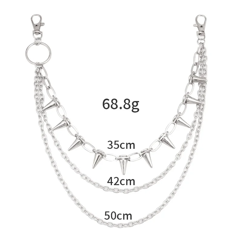 Unisex Hip Hop Punk Rock Metal – Men'S Accessories Chain recenzja i cena