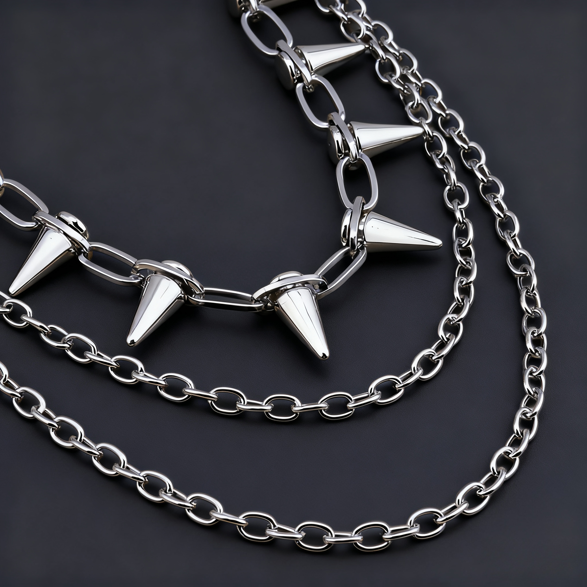 Unisex Hip Hop Punk Rock Metal – Men'S Accessories Chain recenzja i cena