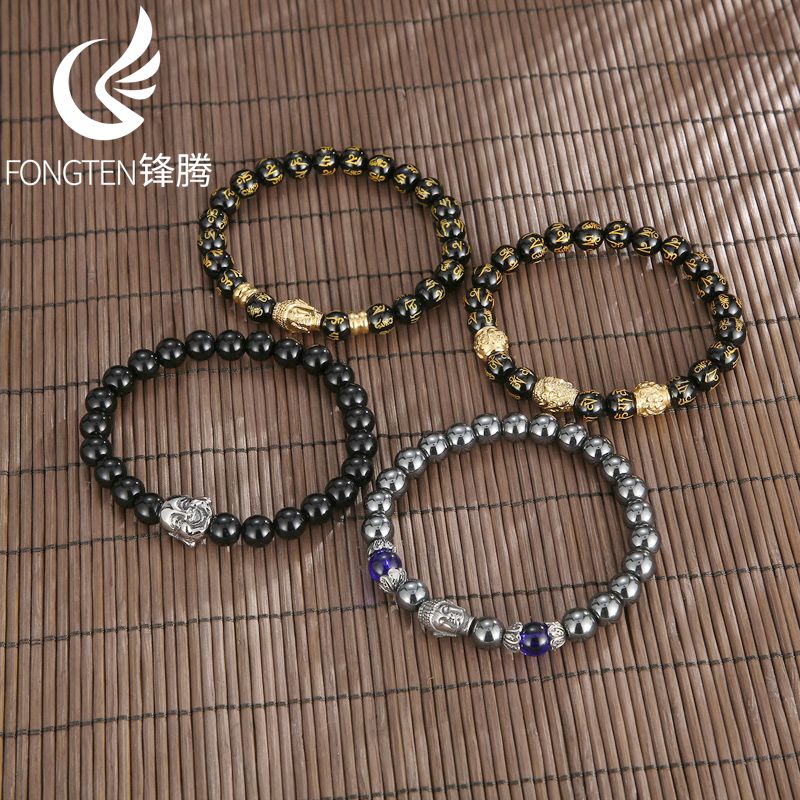 Fongten Religious Buddha Head  – Men Accessories Bd recenzja i cena
