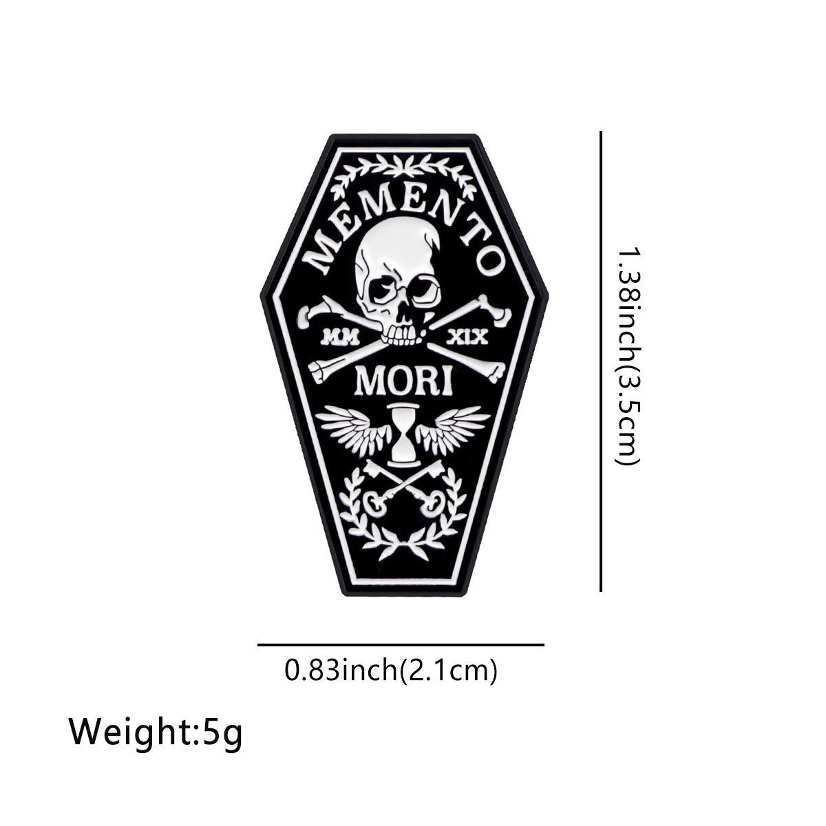 Skeleton Enamel Pins Witch Bro – Men Accessories For Birthday Gift recenzja i cena