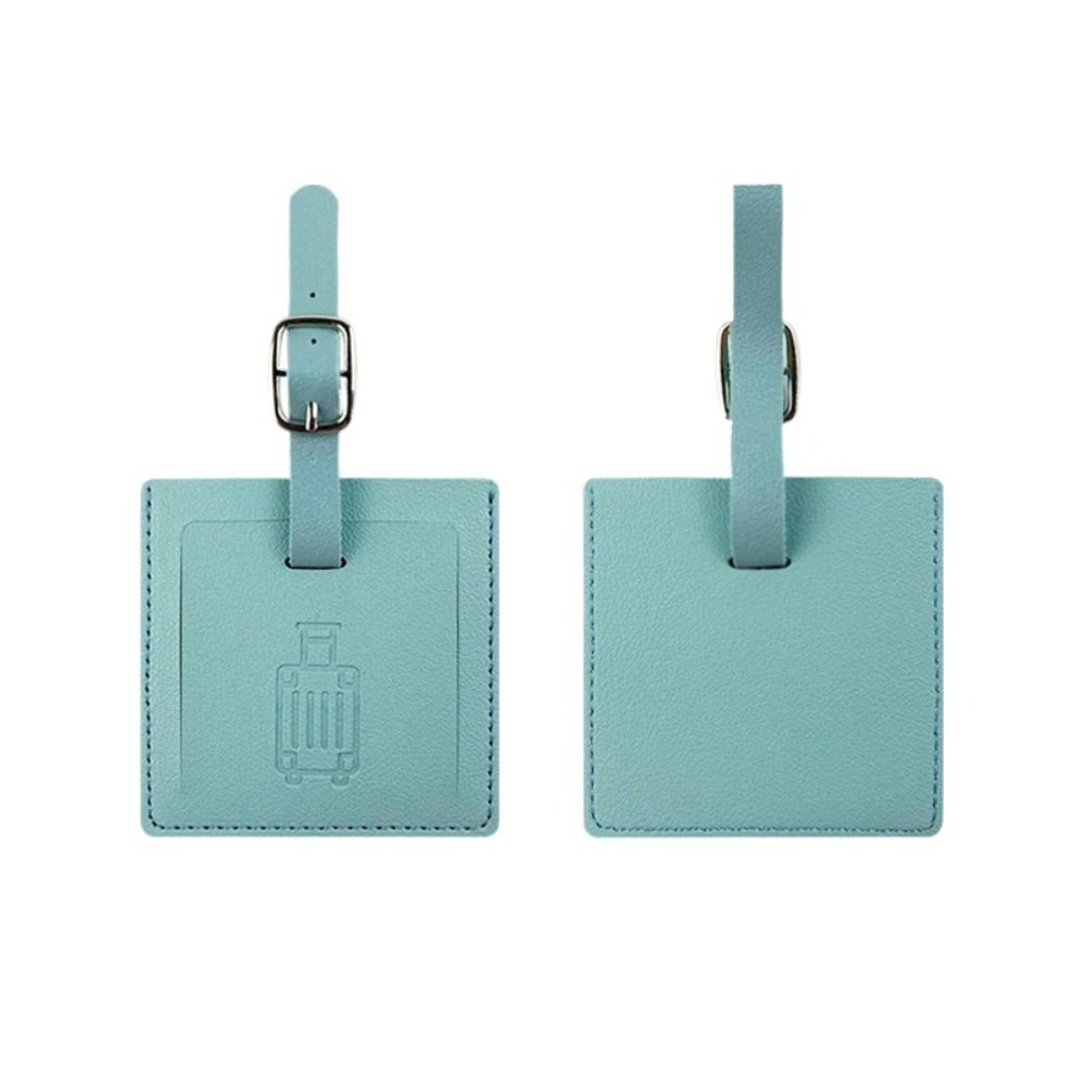 Colorful PU Luggage Tag Square – Men Accessories Name recenzja i cena