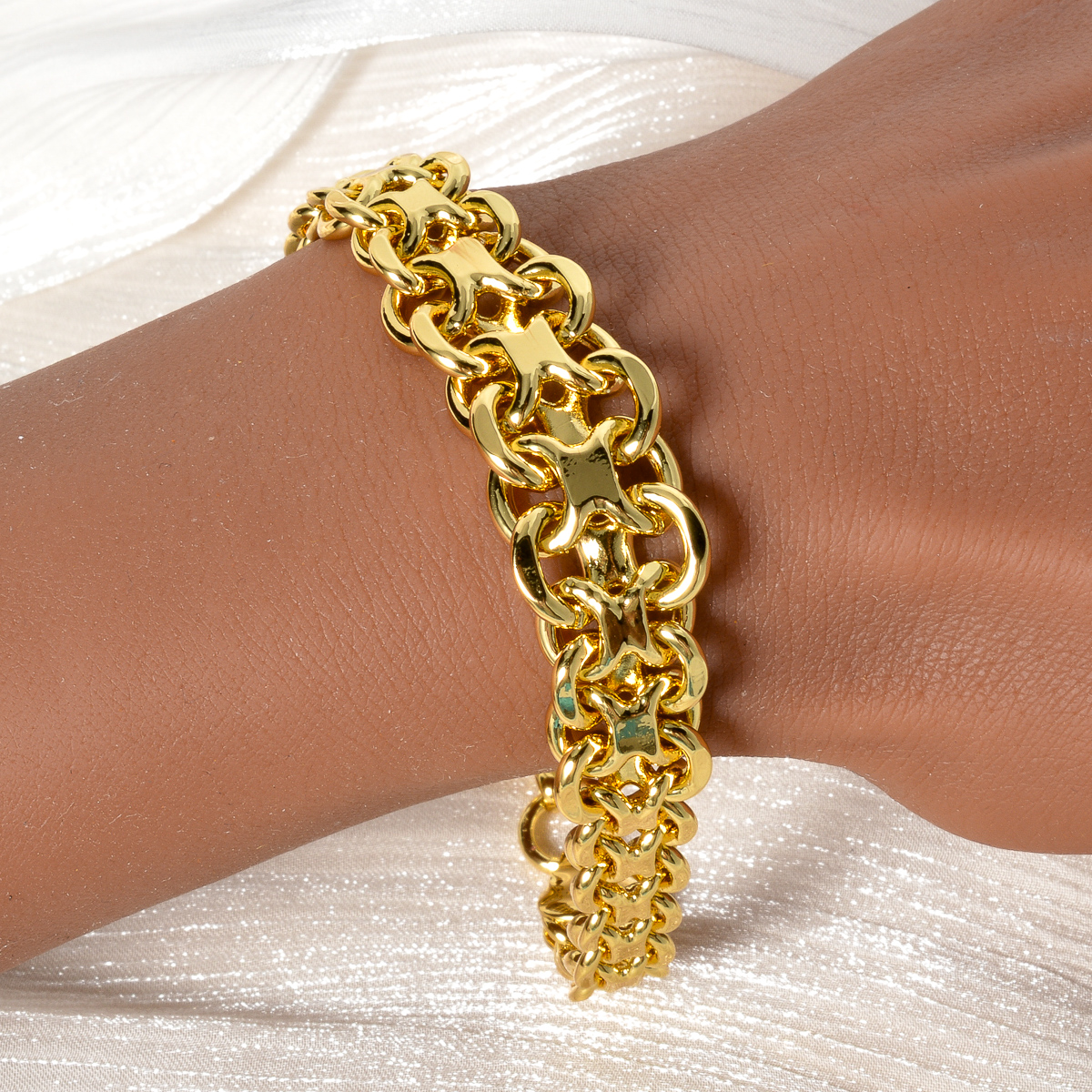 Sunny Luxury 18k Gold Plated G – Men Accessories In Dubai recenzja i cena