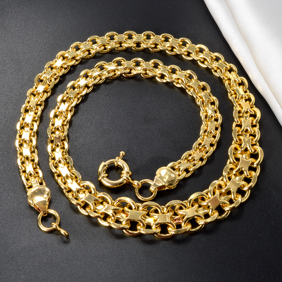 Sunny Luxury 18k Gold Plated G – Men Accessories In Dubai recenzja i cena