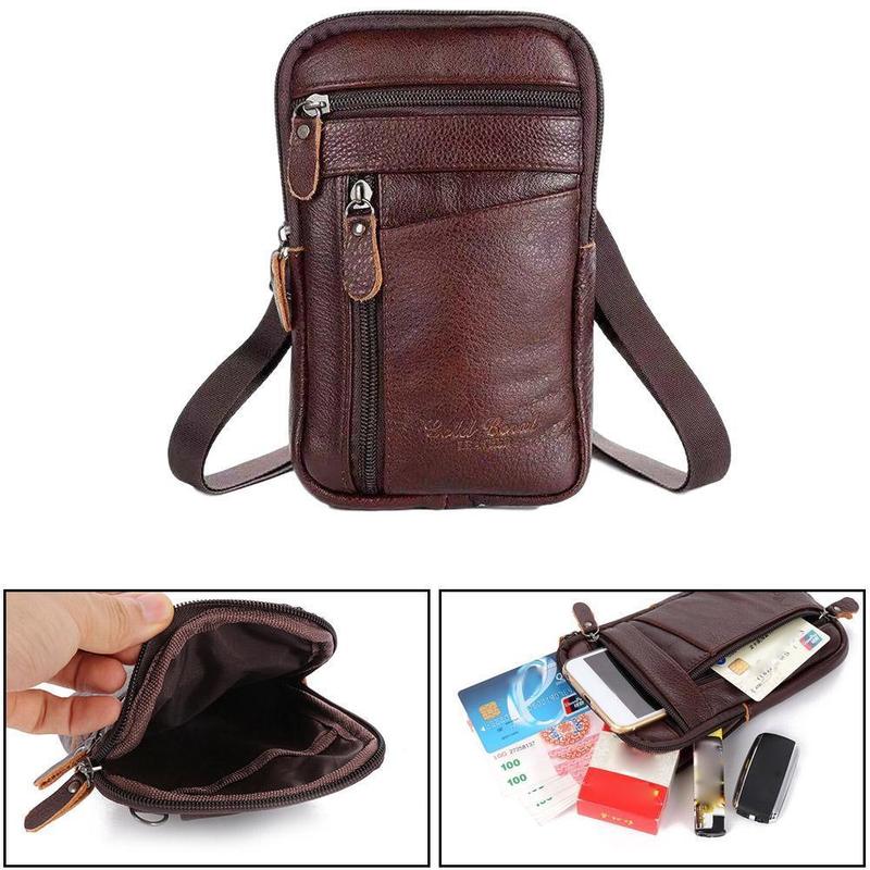 Men Genuine Leather Bag Vertic – Men Accessories For Travel recenzja i cena