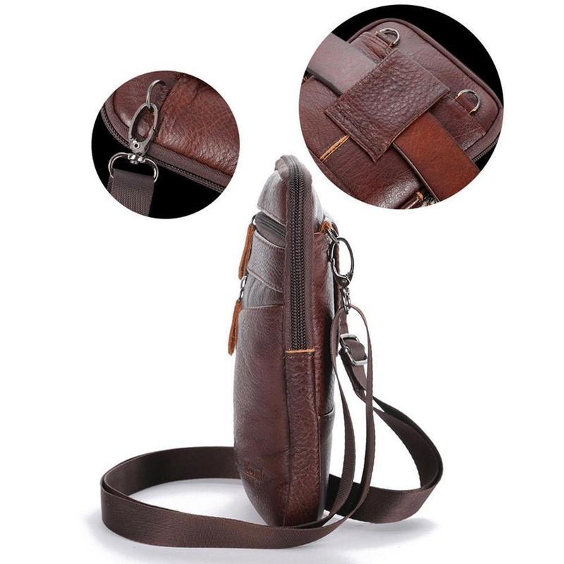 Men Genuine Leather Bag Vertic – Men Accessories For Travel recenzja i cena