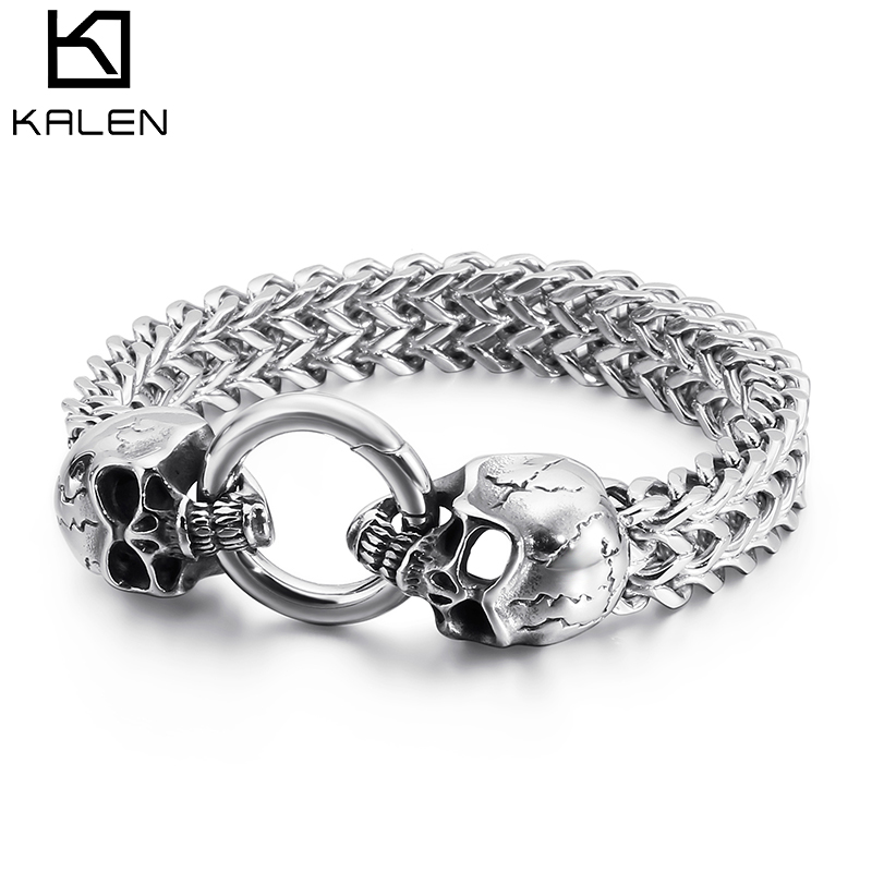 KALEN Punk Stainless Steel Sku – Men Accessories Bd recenzja i cena