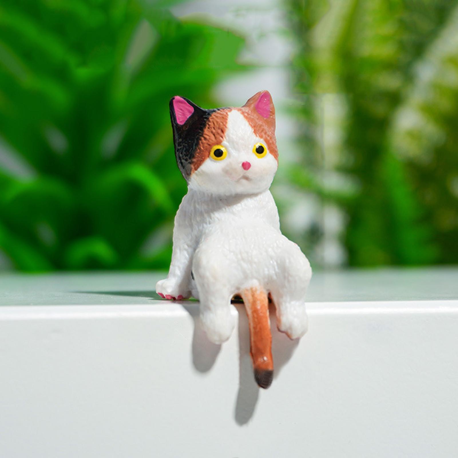 10pcs Cute Mini Cat Ornament C – Men Accessories India recenzja i cena