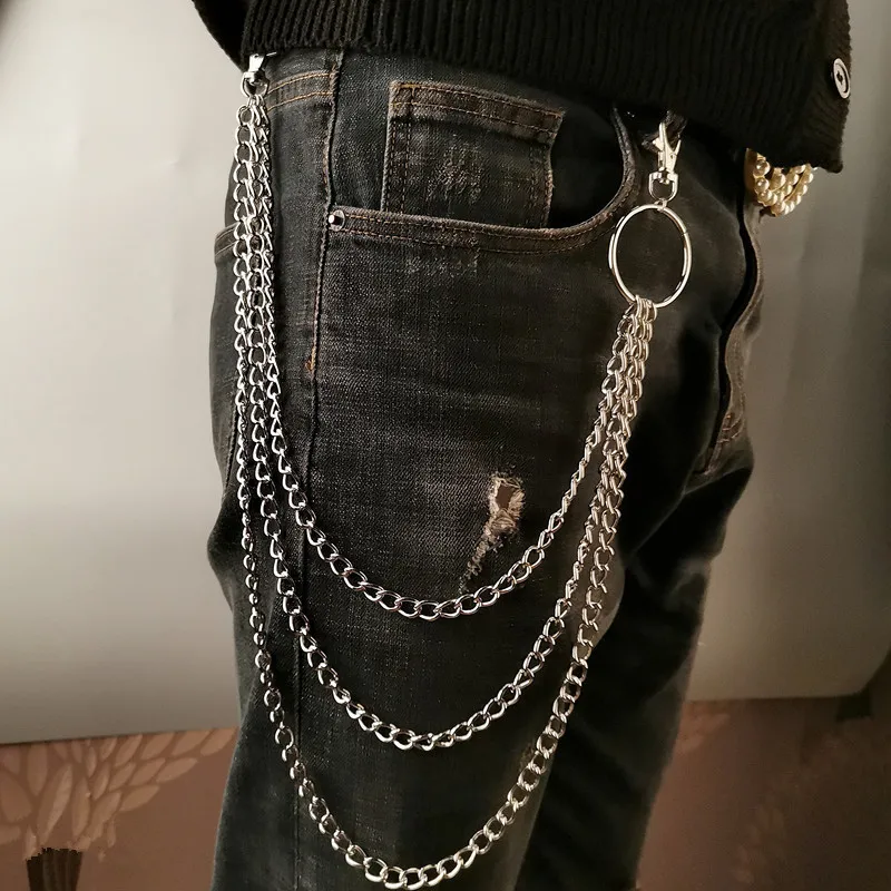 Layer Metal Belt Chain Punk Ho – Men'S Accessories Chain recenzja i cena
