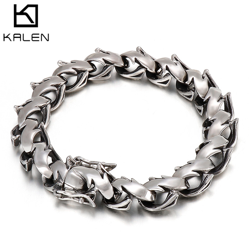 KALEN Polished Chunky Bracelet – Men Accessories Bd recenzja i cena