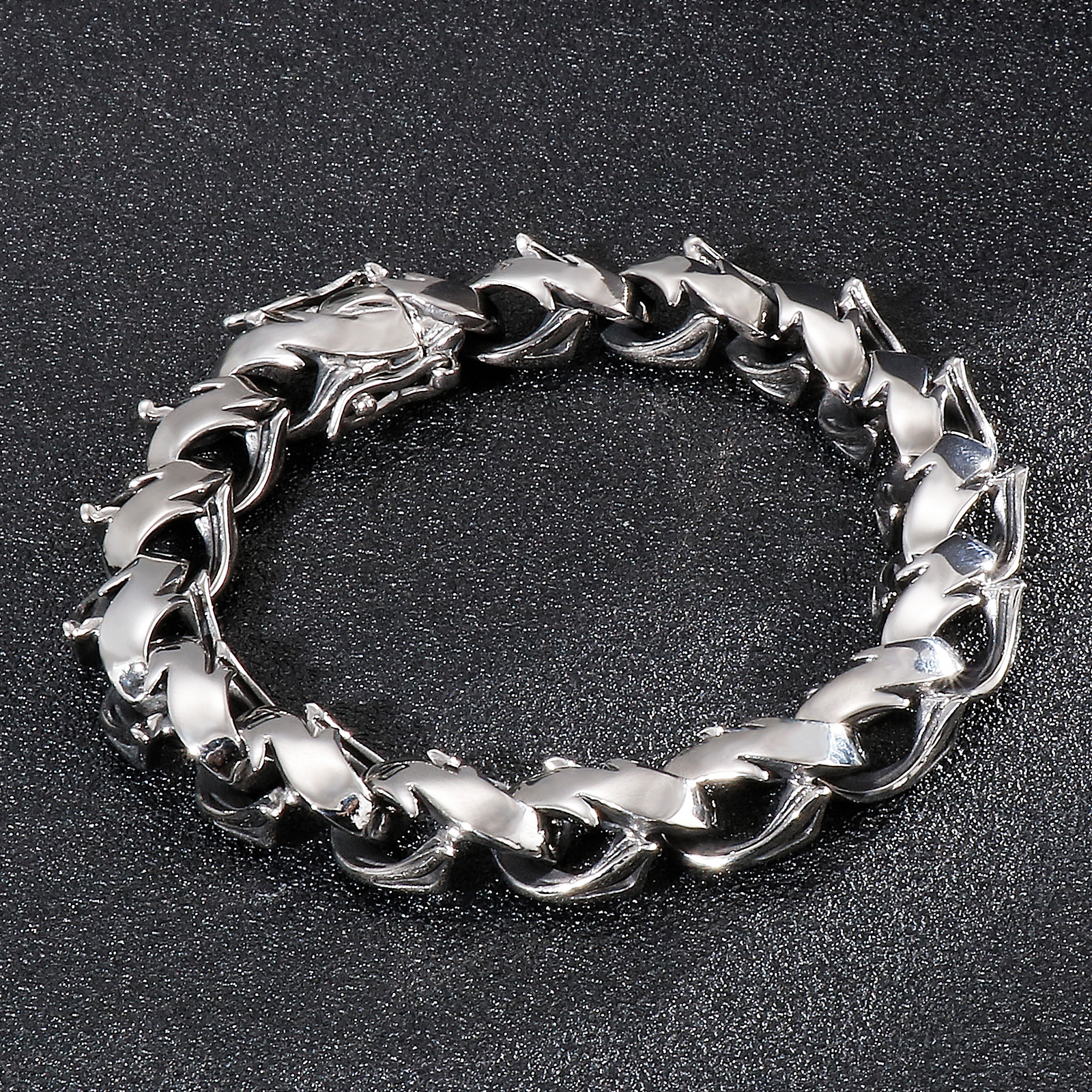 KALEN Polished Chunky Bracelet – Men Accessories Bd recenzja i cena