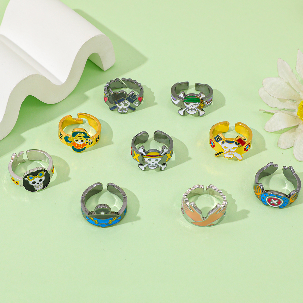 One Piece Skull Logo Adjustabl – Men'S Accessories Jewelry Bracelet recenzja i cena