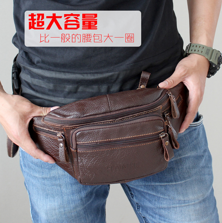 Genuine Cowhide Leather Waist  – Men Accessories Pack recenzja i cena