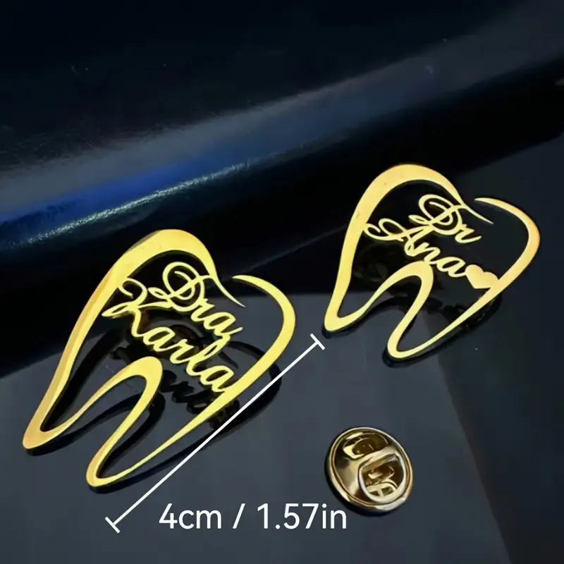 1PC Customized Teeth Dentist N – Men Accessories Name recenzja i cena