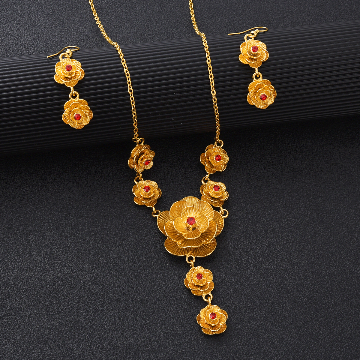 Fashion Golden Color Rose Jewe – Men Accessories In Dubai recenzja i cena