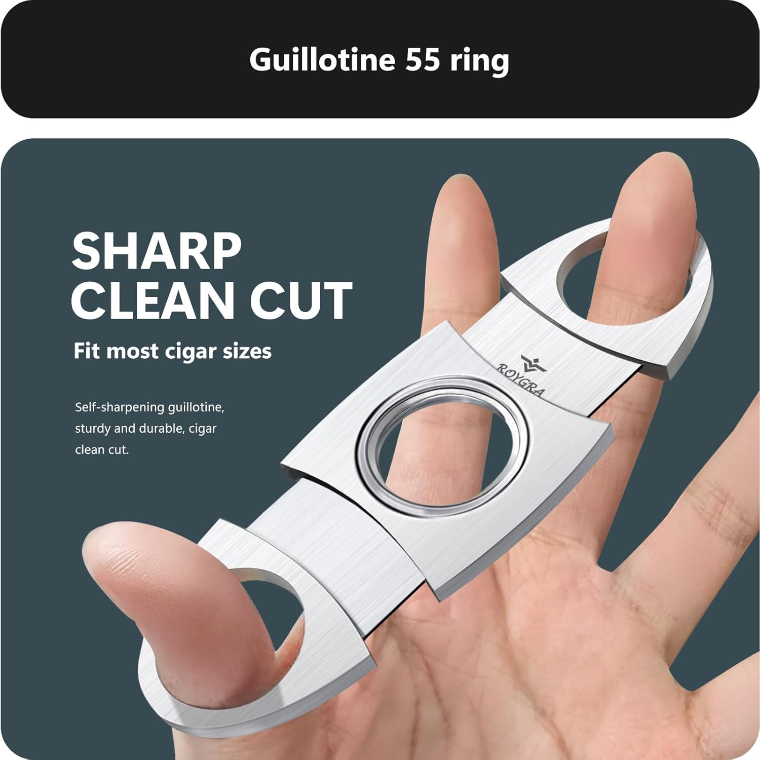 Cigar Cutter Set 3 Pack, Stain – Men Accessories Pack recenzja i cena