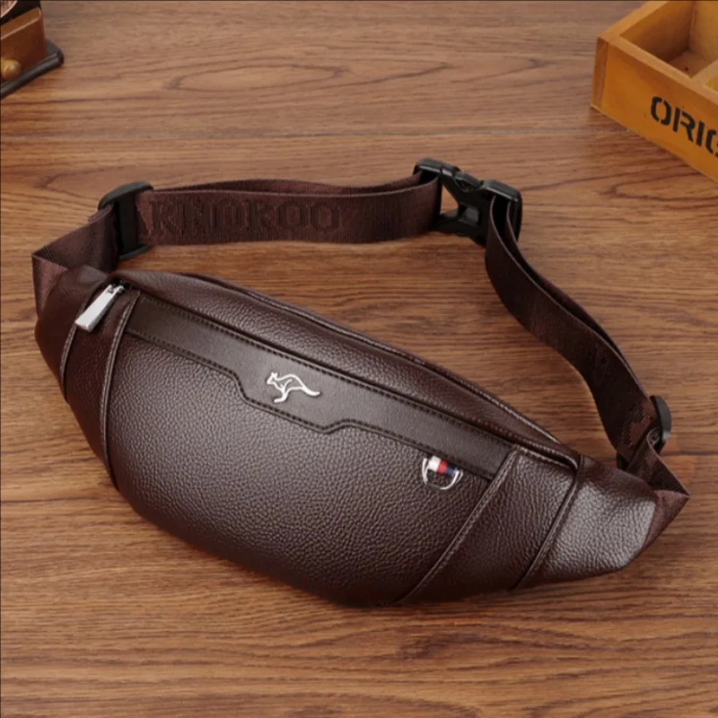 Business Leather Waist Bag Mul – Men Accessories Pack recenzja i cena