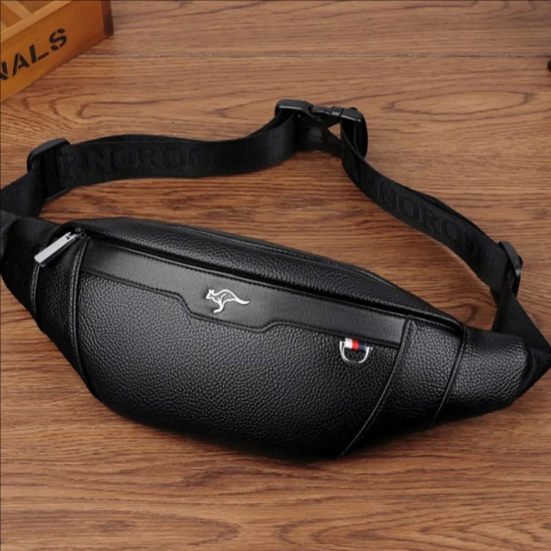 Business Leather Waist Bag Mul – Men Accessories Pack recenzja i cena